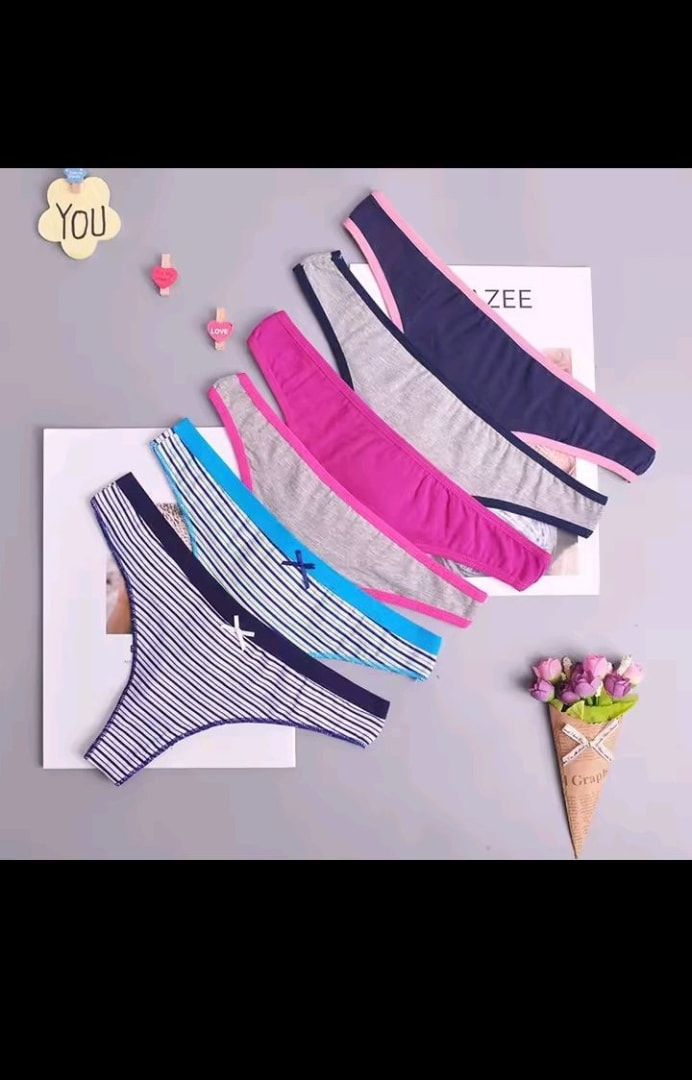 Cotton panties.