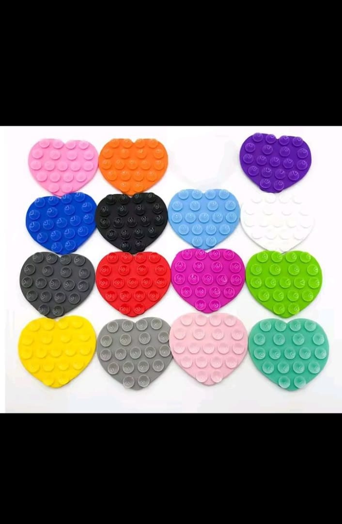 Silicone suction covers(love shaped)