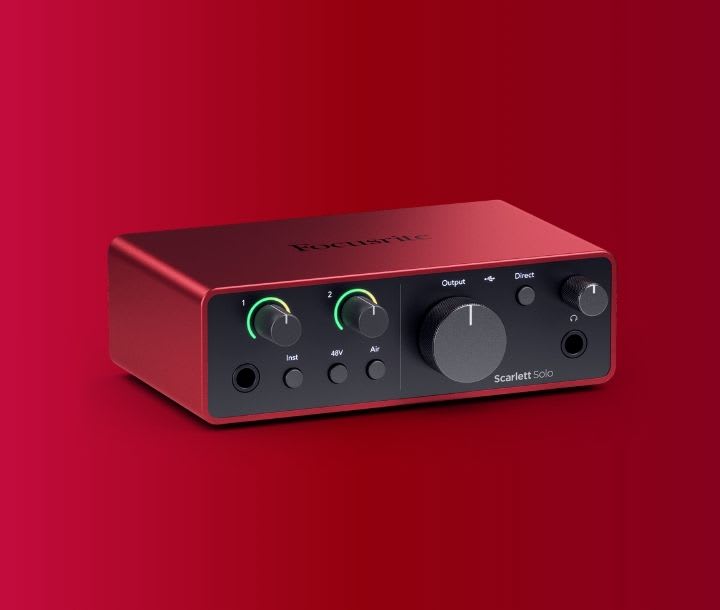 Focusrite Scarlett Solo 4th Gen