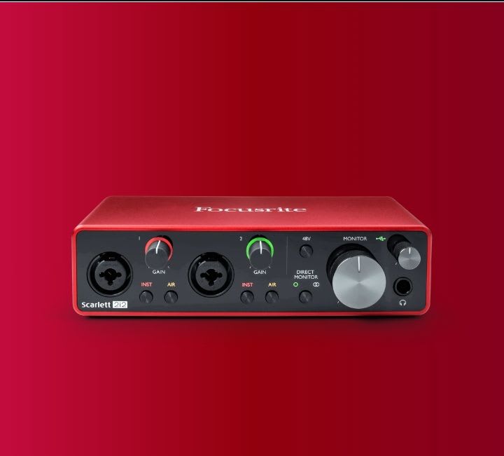Focusrite Scarlett 2i2 3rd Gen