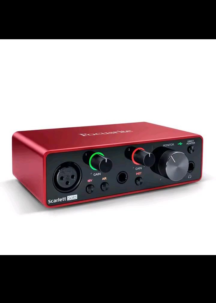Focusrite Scarlett Solo 3rd Gen