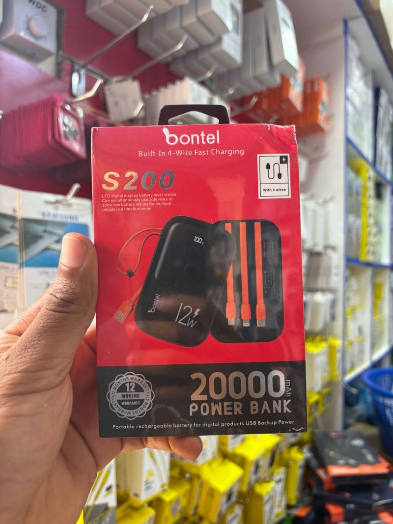 Bontel 20000mah powerbank