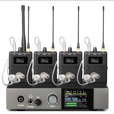 UHF Professional Wireless In-Ear Monitor System