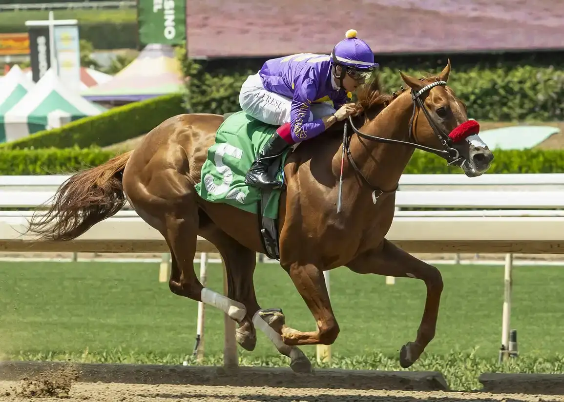 Decisive Win gana su maiden en Santa Anita con autoridad