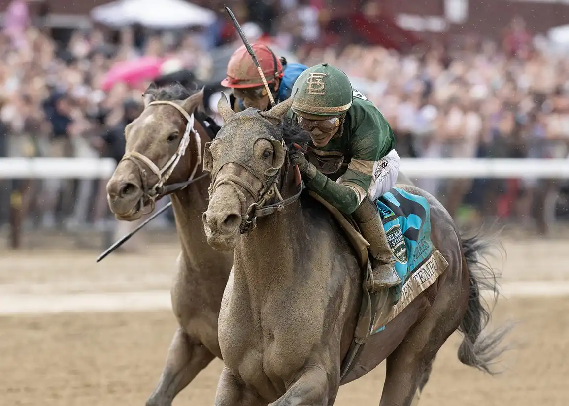 Golden Tempo gana el Belmont Stakes y silencia las dudas