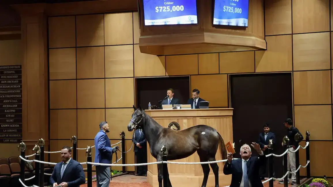 Potranca de Nyquist encabeza la tercera sesión con $725,000