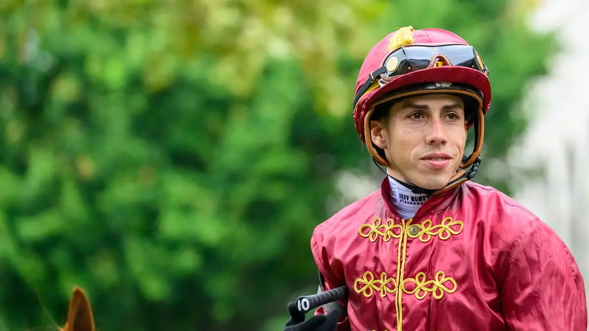 Irad Ortiz Jr. cae en Keeneland y es llevado a un hospital