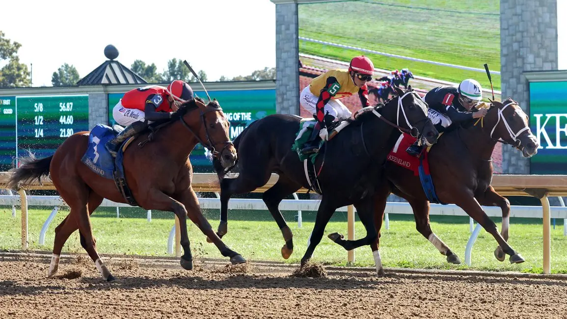 Just for Pipa gana el Bowman Mill Stakes de Keeneland