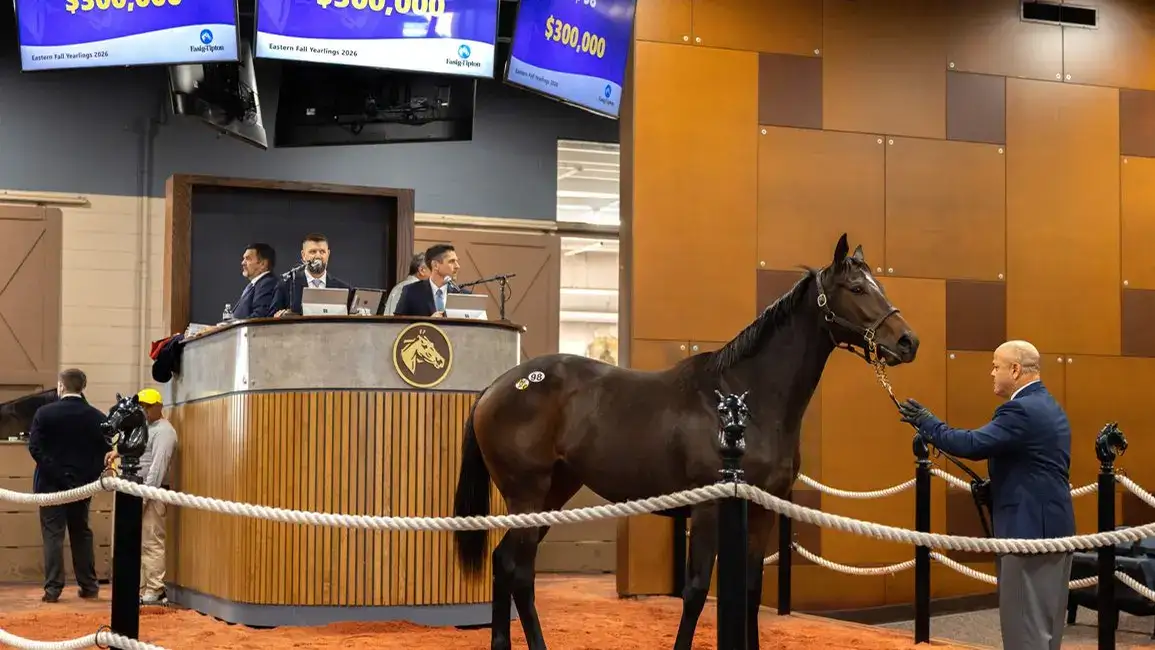 La subasta Eastern Fall de Fasig-Tipton se mantiene estable