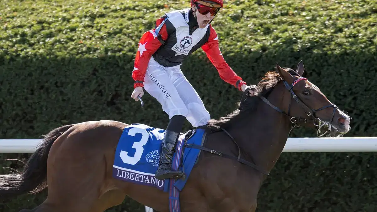 Libertango gana el Breeders' Cup Juvenile Turf Sprint
