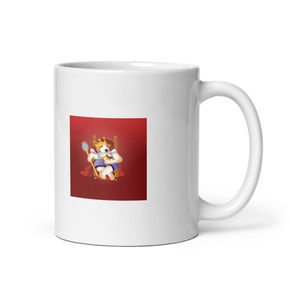 Taurus White Glossy Mug