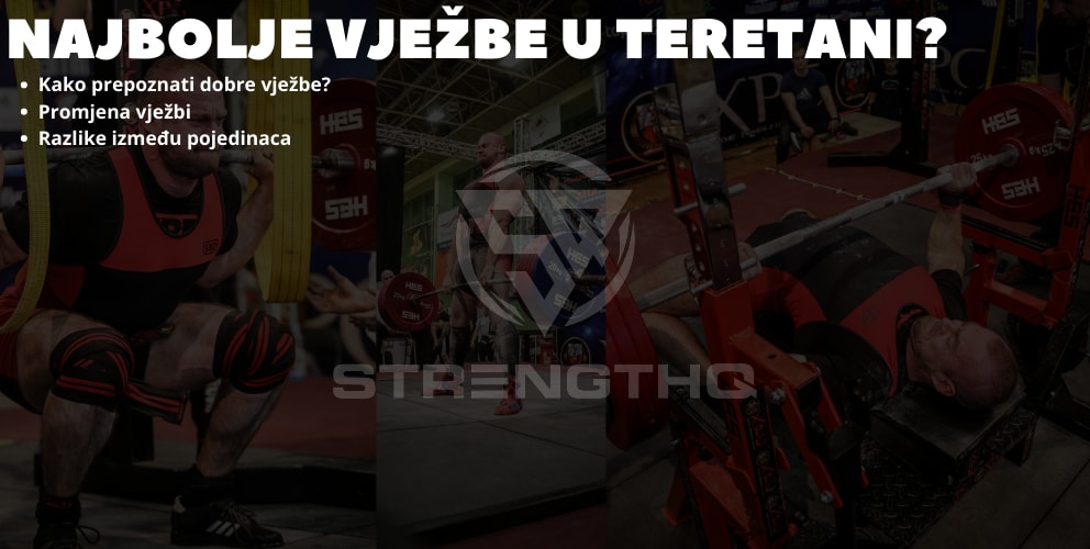 Najbolje vježbe u teretani