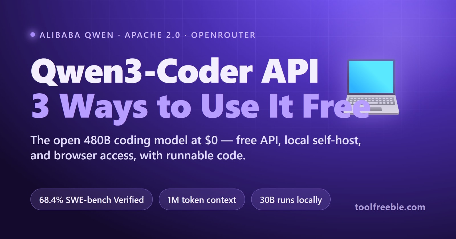 Qwen3-Coder API: 3 Ways to Use It Free in 2026