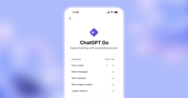 OpenAI launches ChatGPT Go globally as $8 subscription tier