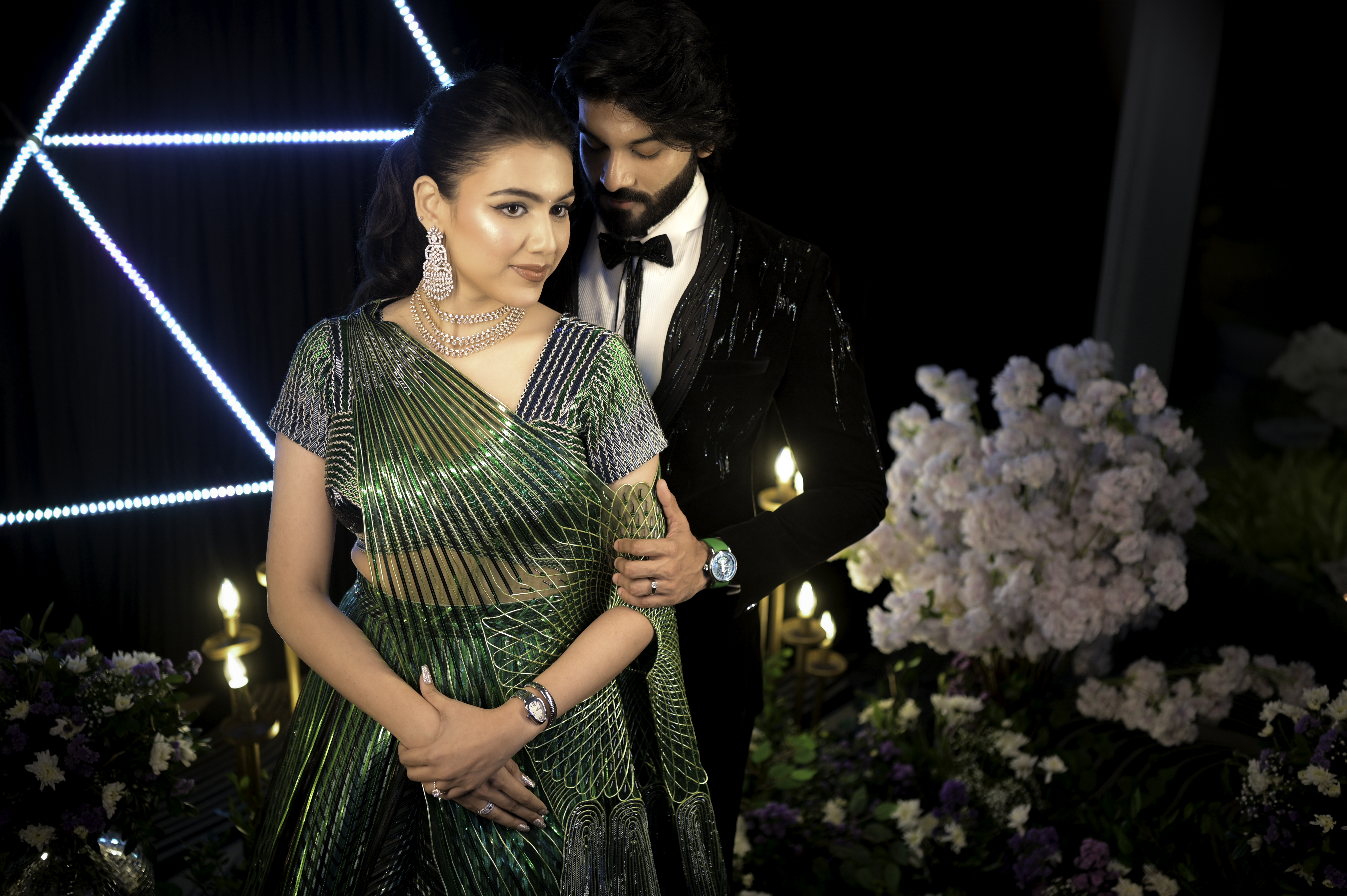 Coffee cup next to a handwritten menu