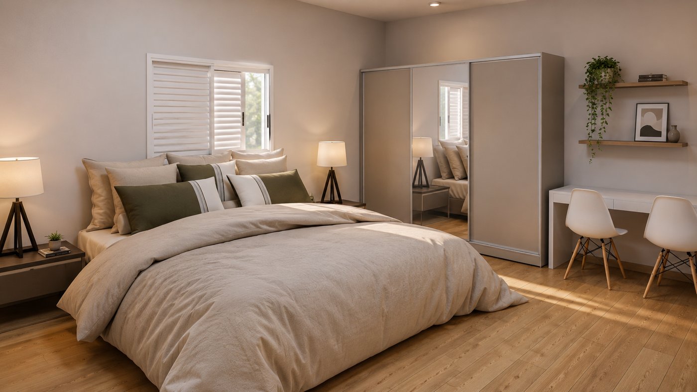 Projeto Residencial - Quarto de Hóspedes