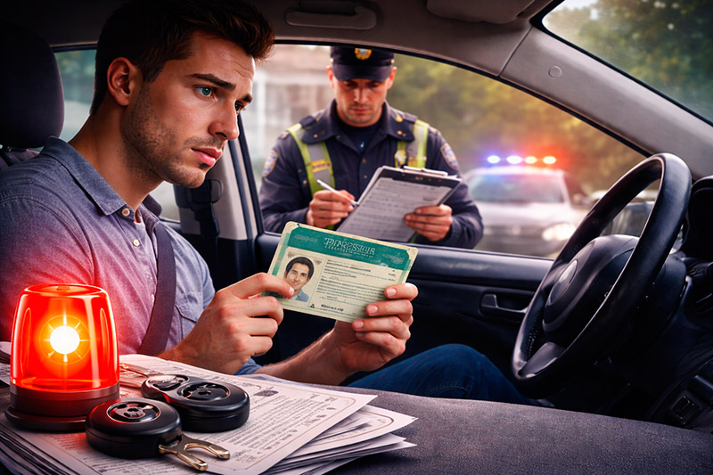 Multa na CNH Provisória?