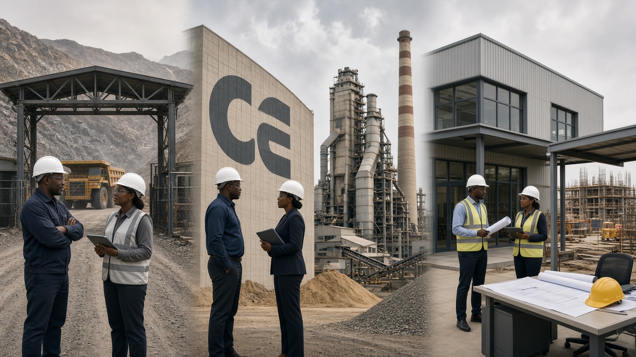 Professionals applying for careers at major African industrial and construction companies