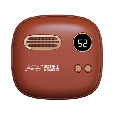 Budweiser Hand Warmer Power Bank 6 https://posmesg.com/jp/product/adolfo-two-sided-floor-stack-display/