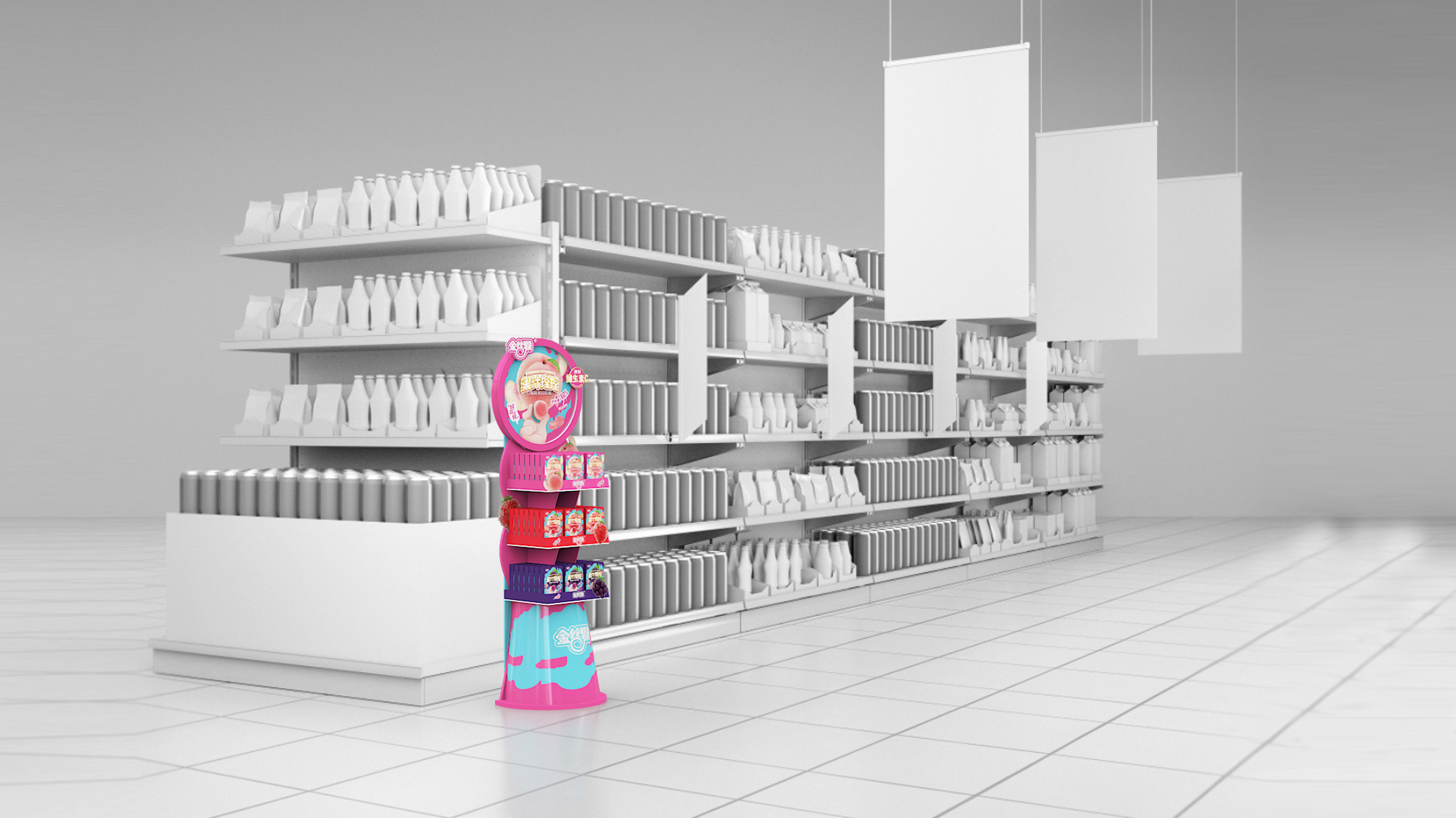 Display Rack - Jinsihou Rack B 3 https://posmesg.com/my/product/display-rack-jinsihou-rack-b/