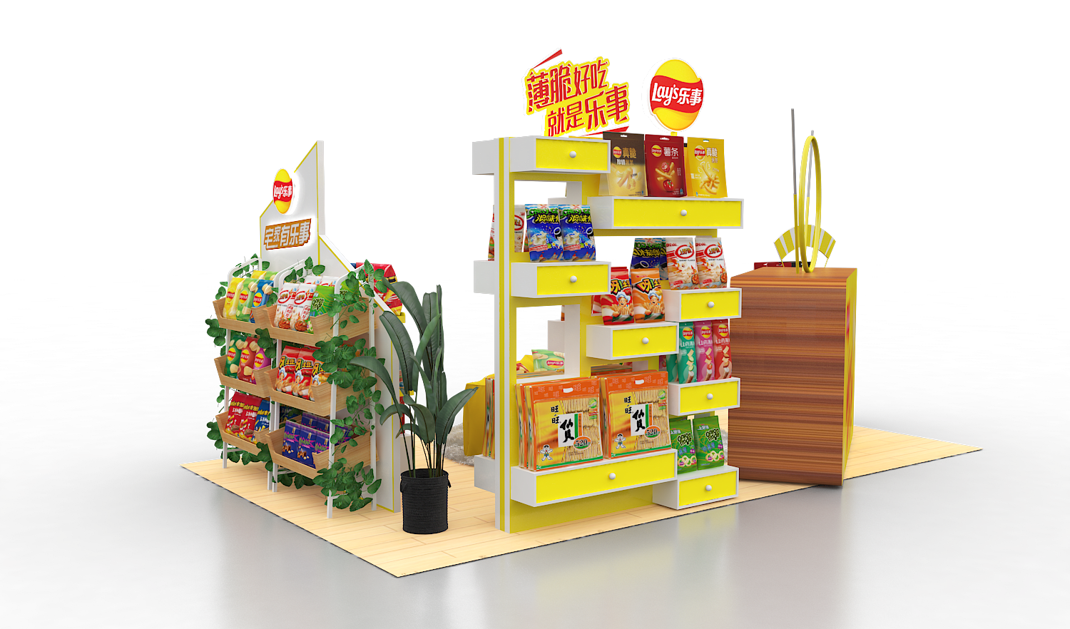 Mini Show - Lay's 3 https://posmesg.com/jp/product/mini-show-lays/