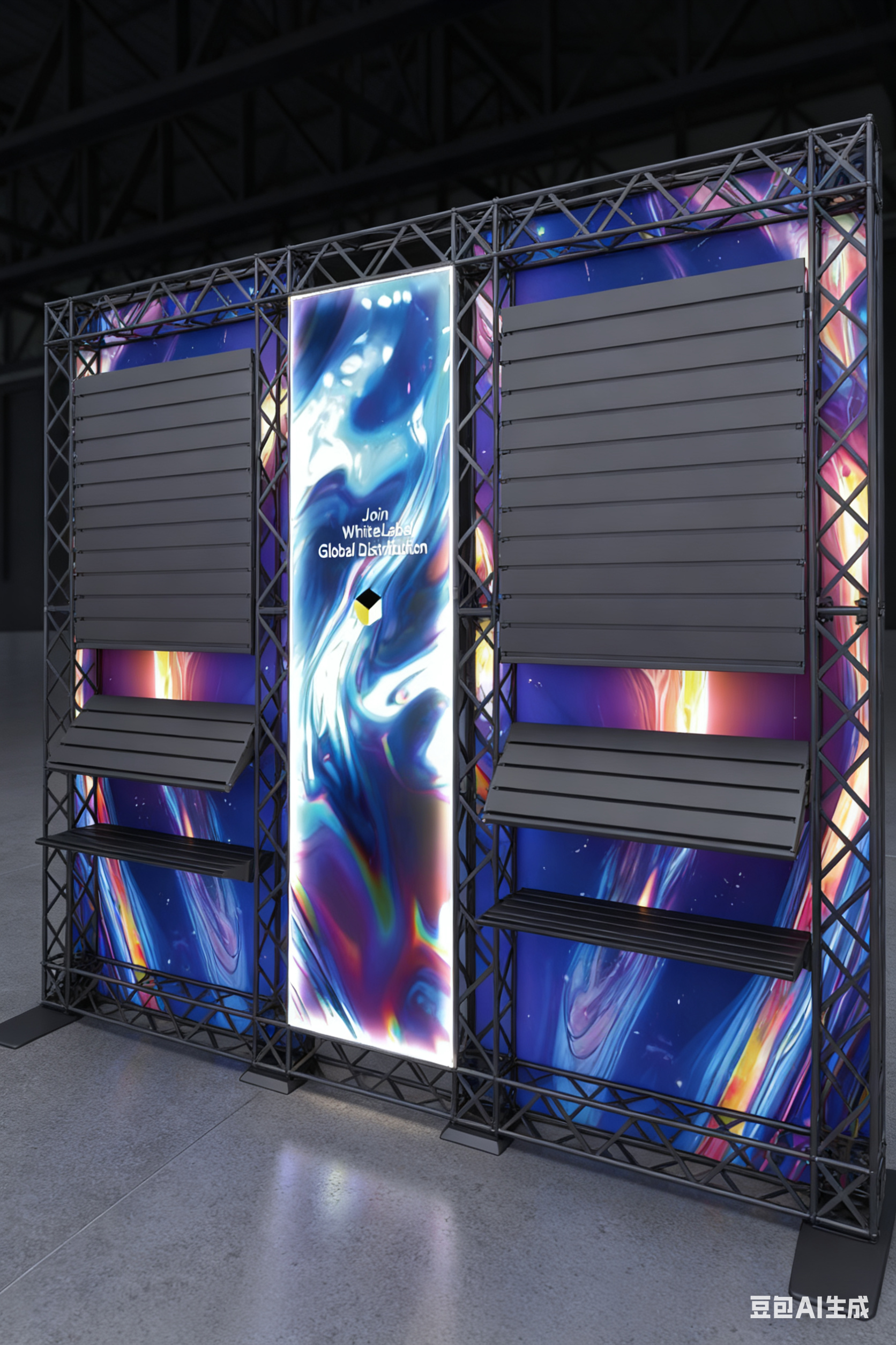 Illuminated Multifunctional Background Board 1 Papan Latar Belakang Pelbagai Fungsi Bercahaya