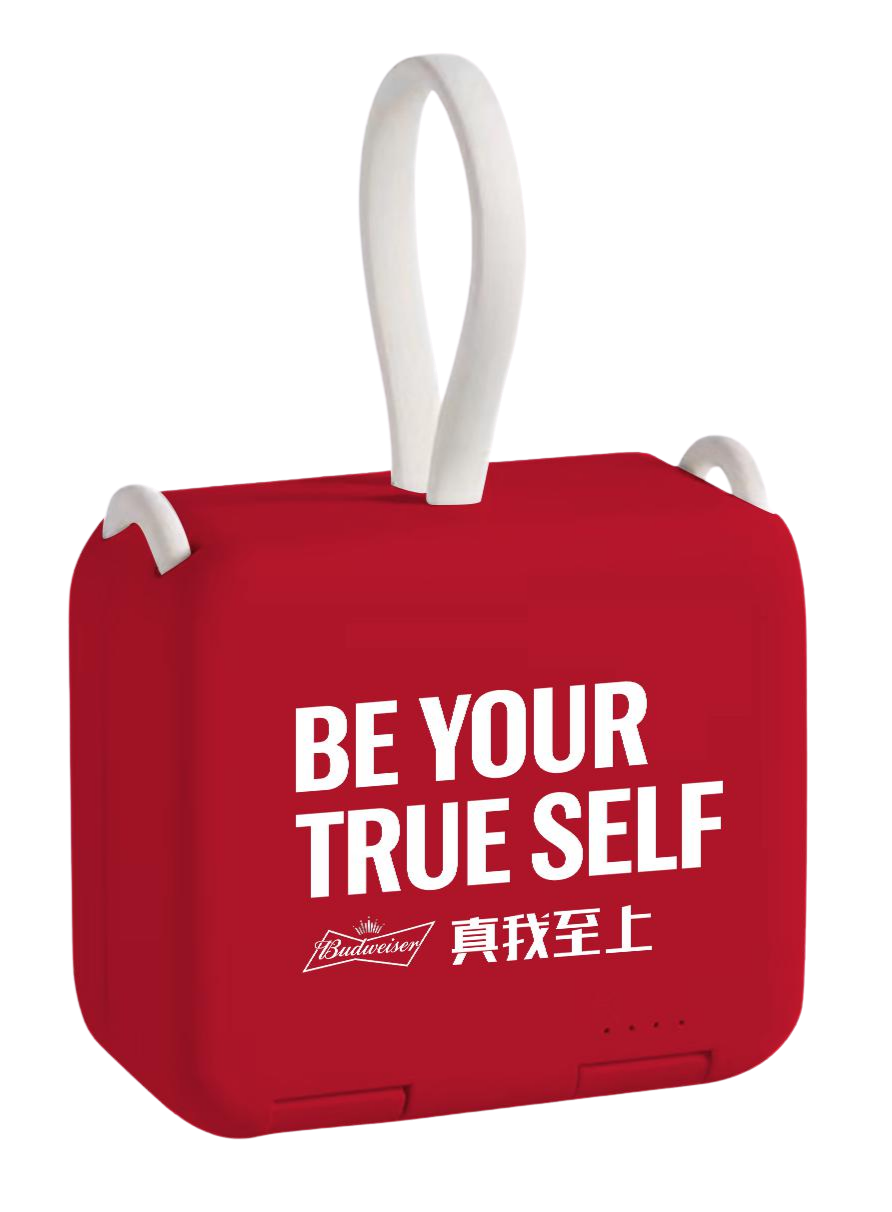 Budweiser Clip-on Power Bank 1 バドワイザーバッククリップモバイルバッテリー
