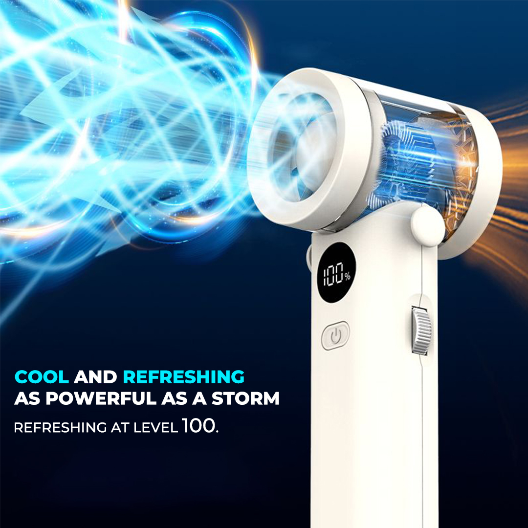 Portable Mini Fan FS25 - USB Rechargeable