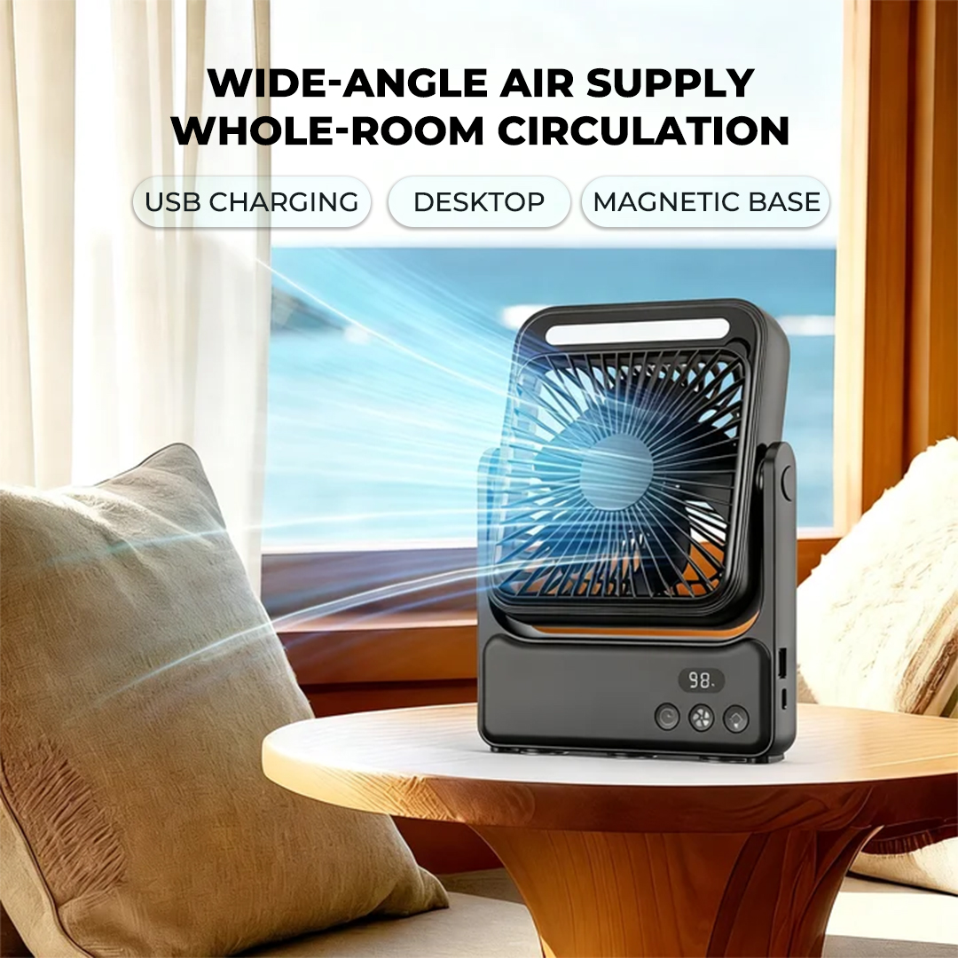 Portable Mini Fan F151 - USB Rechargeable