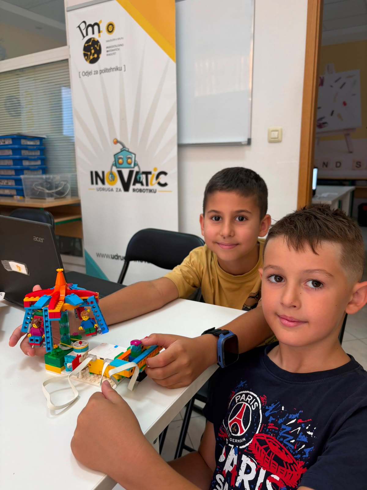 Uspješno završen prvi ciklus Ljetnog kampa LEGO robotike 2026.