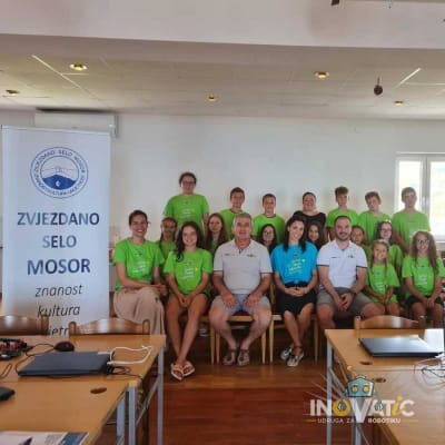 Održan drugi Ljetni kamp robotike na Zvjezdanom selu Mosor u sklopu EU projekta “Bilo kuda STEM svuda”.