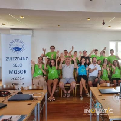 Održan drugi Ljetni kamp robotike na Zvjezdanom selu Mosor u sklopu EU projekta “Bilo kuda STEM svuda”.