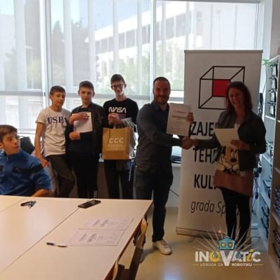 Osvojeno 2. mjesto na županijskom ROBOKUP-u 2022.