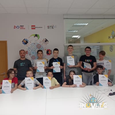 Završetak programa Svijet lego robotike u 2023./2024.