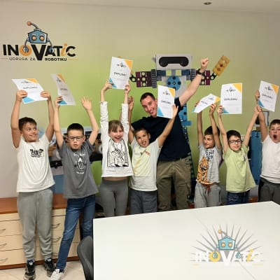 Završetak programa Svijet lego robotike u 2023./2024.