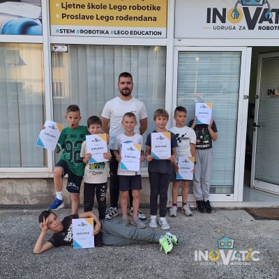 Završetak programa Svijet lego robotike u 2023./2024.