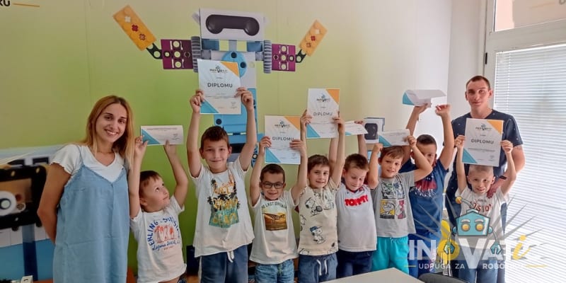 Održana prva Ljetna škola robotike za djecu 6 – 9 godina