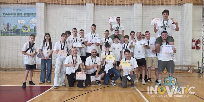 Inovatic ostvario povijesni uspjeh na državnom finalu World Robot Olympiad 2026 – pet trofeja, europski i svjetski plasman!