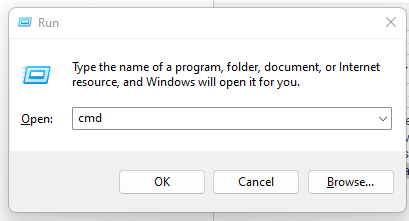 windows run dialog