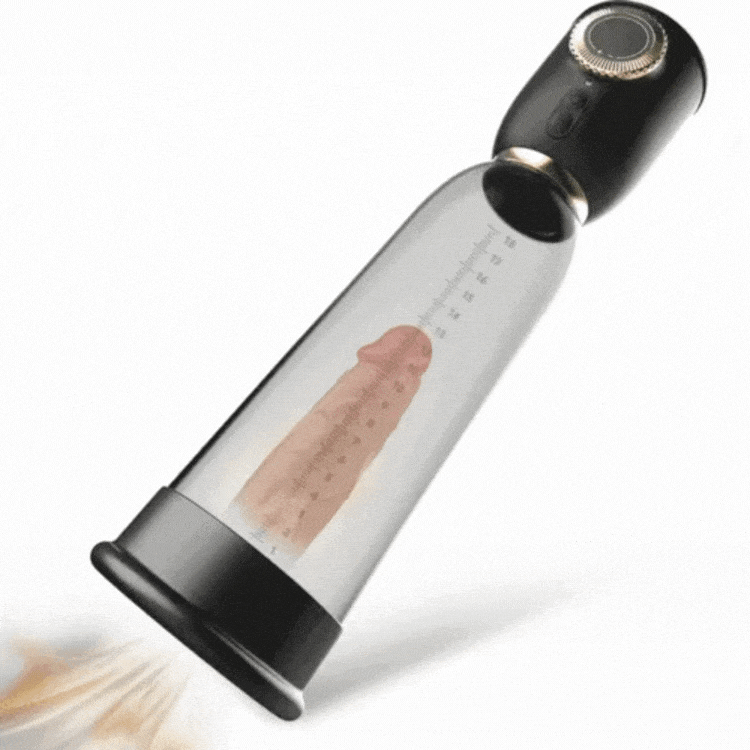 Penis pump for enlargement and erection