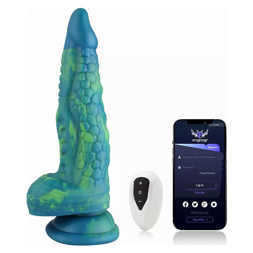 Monster Color Silicone Dildo