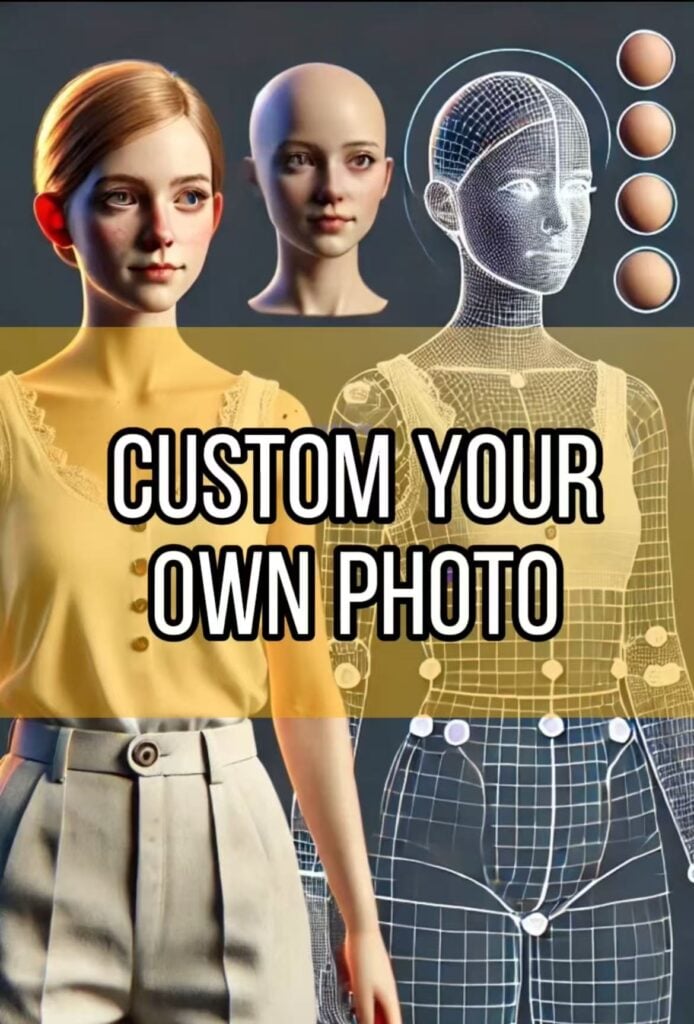 Custom AI sex doll head and Full body From your Own Photos