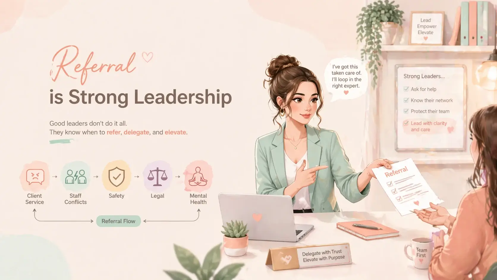 refer salon problems Why Referral is a Sign of Strong Leadership