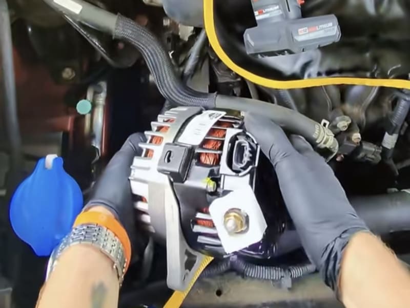 New alternator going into a customer's engine bay
