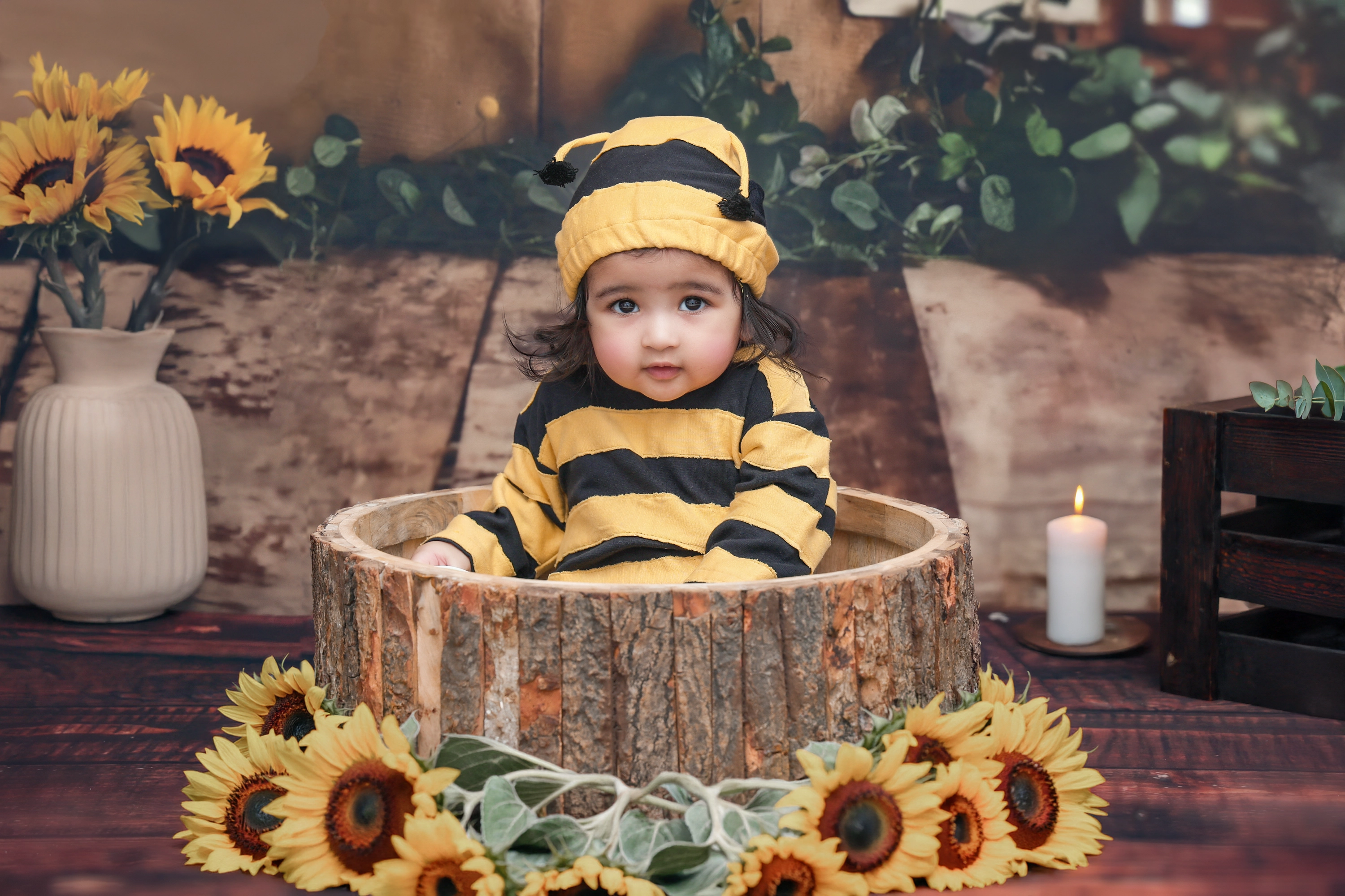 Little Wonders portrait — Kids photography by TummyToToes Studio, Hyderabad