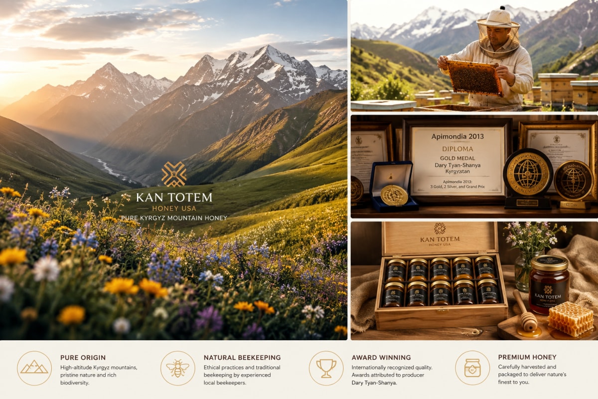 Kyrgyz mountain honey heritage