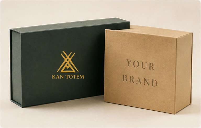 Custom honey gift set and private label packaging