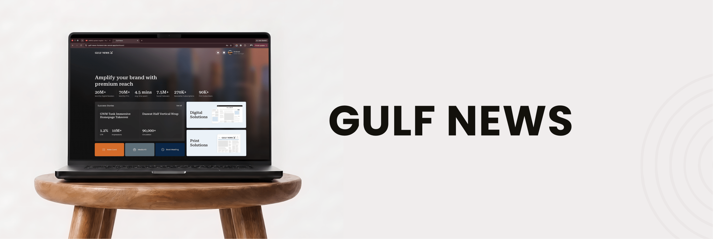 Gulf News Sales Enablement Platform