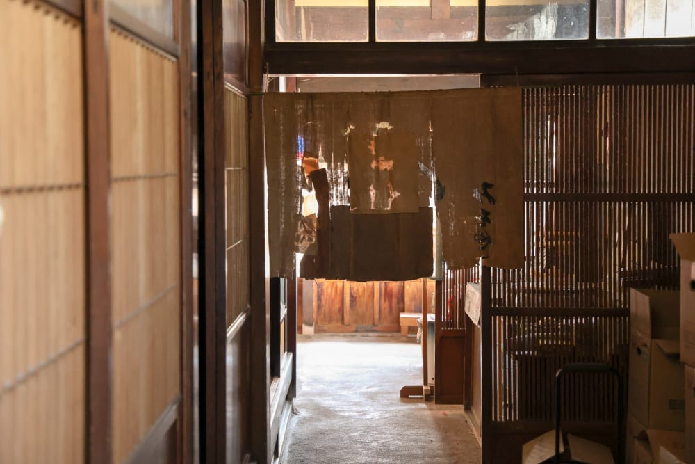 Morning street scene in Takayama's Old Town before the crowds arrive
