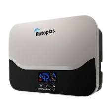 Rapiducha Eléctrica Rotoplas Prisma 5500W Gris